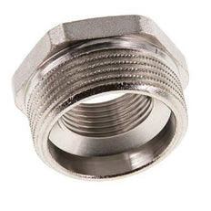 G 3/4'' x G 1 1/4'' F/M Nickel plated Brass Reducing Ring 16 Bar