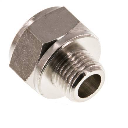 G 3/8'' x G 1/4'' F/M Nickel plated Brass Reducing Ring 16 Bar [2 Pieces]