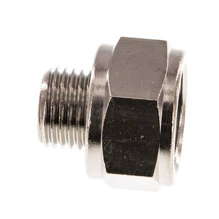 G 3/8'' x G 1/4'' F/M Nickel plated Brass Reducing Ring 16 Bar [2 Pieces]