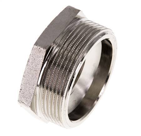 G 1'' x G 2'' F/M Nickel plated Brass Reducing Ring 16 Bar