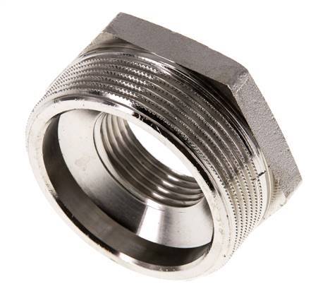 G 1'' x G 2'' F/M Nickel plated Brass Reducing Ring 16 Bar
