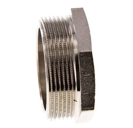 G 1 1/2'' x G 2'' F/M Nickel plated Brass Reducing Ring 16 Bar