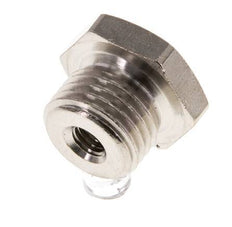 M5 x G 1/4'' F/M Nickel plated Brass Reducing Ring 16 Bar [5 Pieces]