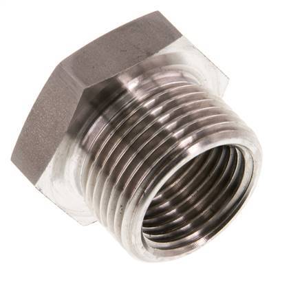 G 1/2'' x G 3/4'' F/M Stainless steel Reducing Ring 40 Bar