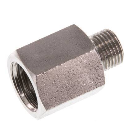 G 1/4'' x G 1/8'' F/M Stainless steel Reducing Ring 40 Bar