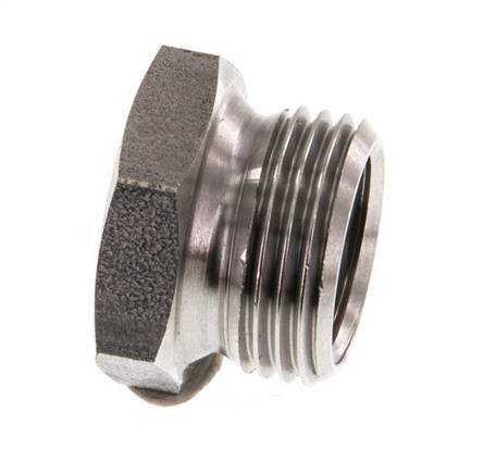 G 1/4'' x G 3/8'' F/M Stainless steel Reducing Ring 40 Bar