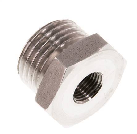 G 1/8'' x G 1/2'' F/M Stainless steel Reducing Ring 40 Bar