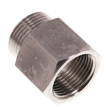 G 3/4'' F/M Stainless steel Extension 40 Bar - 25 mm