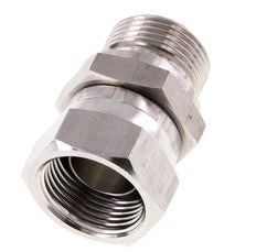 G 3/4'' F/M Stainless steel Reducing Adapter 175 Bar - Hydraulic