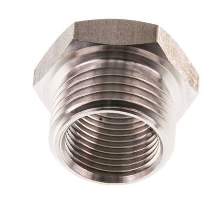 G 3/8'' x G 1/2'' F/M Stainless steel Reducing Ring 40 Bar