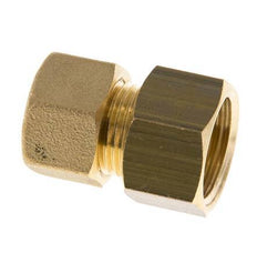 G 1/2'' x 12mm Brass Straight Compression Fitting 75 Bar DIN EN 1254-2