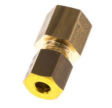 G 1/8'' x 5mm Brass Straight Compression Fitting 150 Bar DIN EN 1254-2