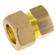 G 3/4'' x 22mm Brass Straight Compression Fitting 54 Bar DIN EN 1254-2