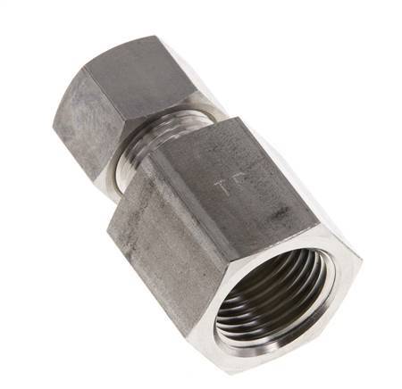 G 1/2'' x 12L Stainless steel Straight Compression Fitting 315 Bar DIN 2353