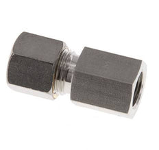 G 1/4'' x 8S Stainless steel Straight Compression Fitting 630 Bar DIN 2353