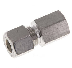 G 1/4'' x 10L Stainless steel Straight Compression Fitting 315 Bar DIN 2353