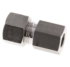 G 1/4'' x 12S Stainless steel Straight Compression Fitting 630 Bar DIN 2353