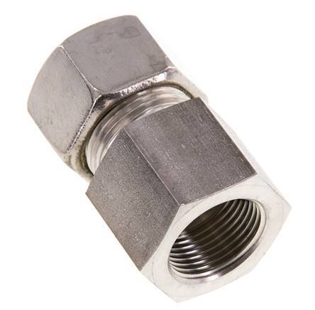 G 3/4'' x 20S Stainless steel Straight Compression Fitting 400 Bar DIN 2353