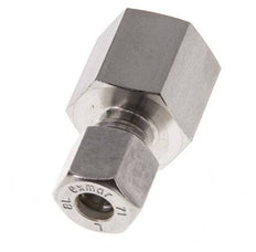 G 3/8'' x 8L Stainless steel Straight Compression Fitting 315 Bar DIN 2353