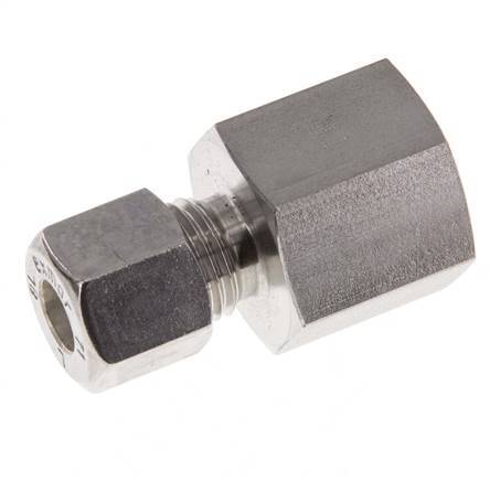 G 3/8'' x 8L Stainless steel Straight Compression Fitting 315 Bar DIN 2353