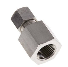 G 3/8'' x 8L Stainless steel Straight Compression Fitting 315 Bar DIN 2353