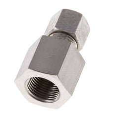 G 3/8'' x 8L Stainless steel Straight Compression Fitting 315 Bar DIN 2353