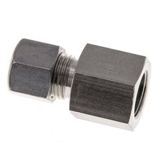 G 3/8'' x 10L Stainless steel Straight Compression Fitting 315 Bar DIN 2353