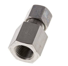 G 3/8'' x 10L Stainless steel Straight Compression Fitting 315 Bar DIN 2353