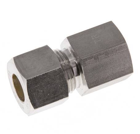 G 3/8'' x 12S Stainless steel Straight Compression Fitting 630 Bar DIN 2353