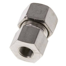 G 3/8'' x 20S Stainless steel Straight Compression Fitting 400 Bar DIN 2353