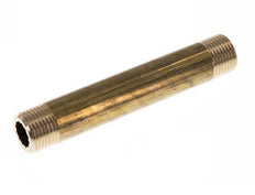 G 1/2'' Brass Double Pipe Nipple 16 Bar DIN 2982 - 120mm