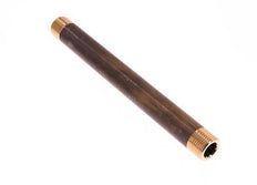 G 1/2'' Brass Double Pipe Nipple 16 Bar DIN 2982 - 200mm