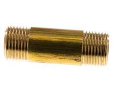 G 1/2'' Brass Double Pipe Nipple 16 Bar DIN 2982 - 60mm