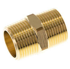 R 3/4'' Brass Double Nipple 16 Bar
