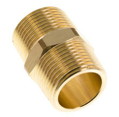 R 3/4'' Brass Double Nipple 16 Bar