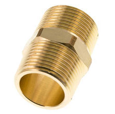 R 3/4'' Brass Double Nipple 16 Bar