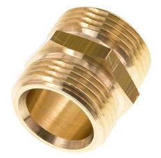 G 1'' Brass Double Nipple 16 Bar