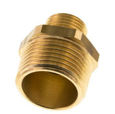 R 1'' x R 1/2'' Brass Double Nipple 16 Bar