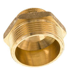 G 1 1/2'' x G 1'' Brass Double Nipple 16 Bar