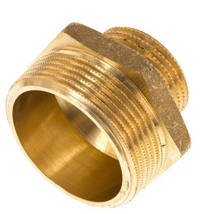 G 1 1/2'' x G 1'' Brass Double Nipple 16 Bar