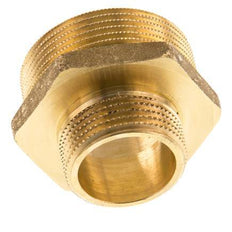 G 1 1/2'' x G 1'' Brass Double Nipple 16 Bar