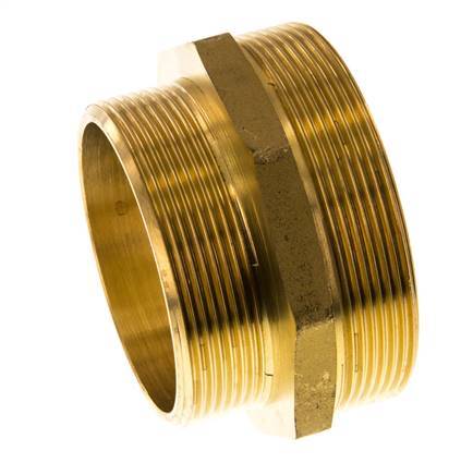 G 3'' x G 2 1/2'' Brass Double Nipple 16 Bar