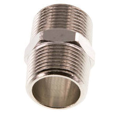 R 3/4'' Nickel plated Brass Double Nipple 16 Bar