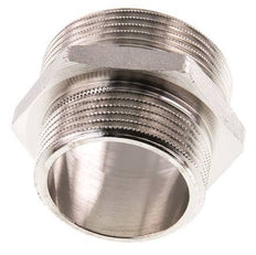 G 1 1/2'' x G 1 1/4'' Nickel plated Brass Double Nipple 16 Bar