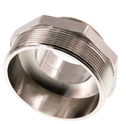 G 3'' x G 2'' Nickel plated Brass Double Nipple 16 Bar