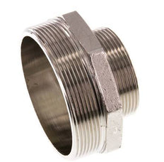 G 3'' x G 2'' Nickel plated Brass Double Nipple 16 Bar