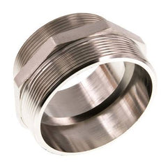 G 3'' x G 2 1/2'' Nickel plated Brass Double Nipple 16 Bar
