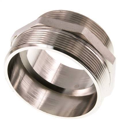 G 3'' x G 2 1/2'' Nickel plated Brass Double Nipple 16 Bar