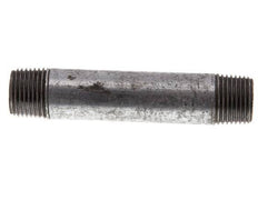 R 1/2'' Zinc plated Steel Double Pipe Nipple 50 Bar DIN 2982 - 100mm [5 Pieces]