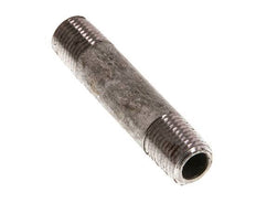 R 1/4'' Zinc plated Steel Double Pipe Nipple 50 Bar DIN 2982 - 60mm [2 Pieces]